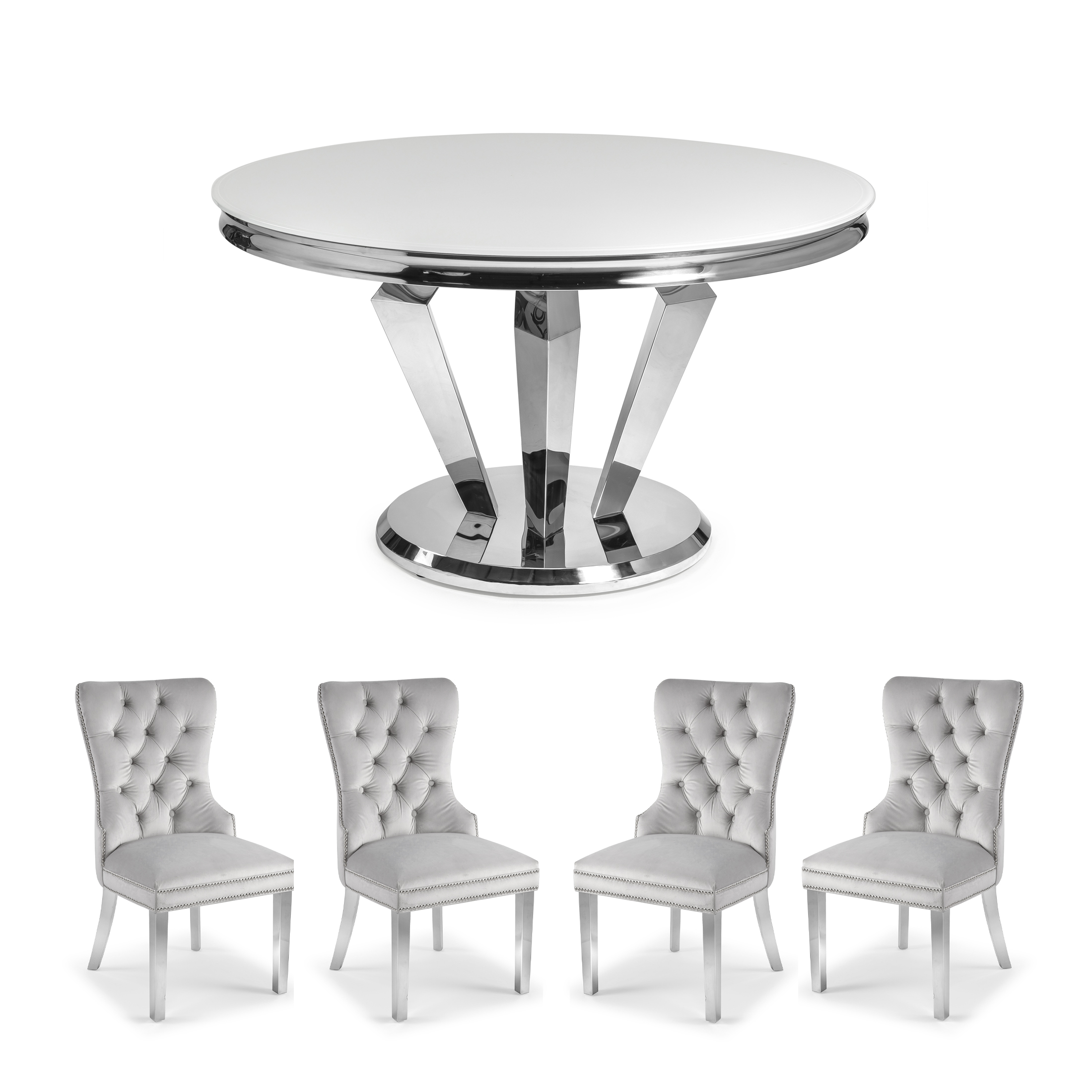 Luxury Dining Room Furniture Sets | Oak & Marble | Grosvenor Furniture