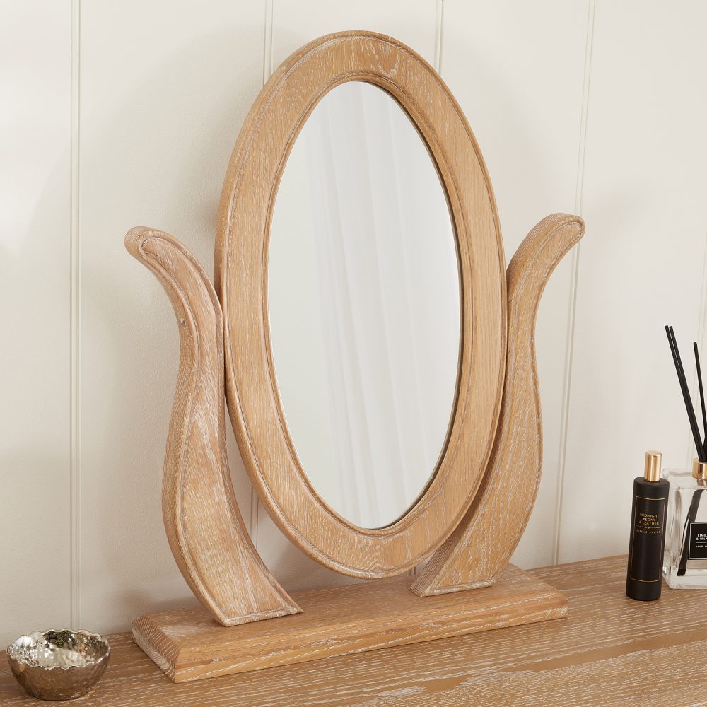 Lille Free Standing Dressing Table Mirror - Image 2